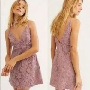 Free People Dangerous Love Mini Dress size 10